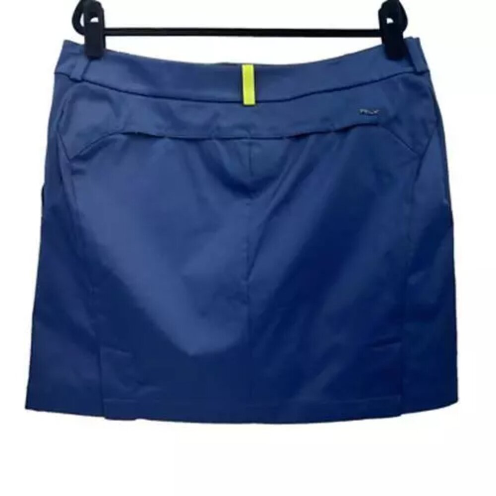 Ralph Lauren RLX Womens Skort Skirt Blue Golf Activewear Athletic 14 Tennis - Picture 6 of 12